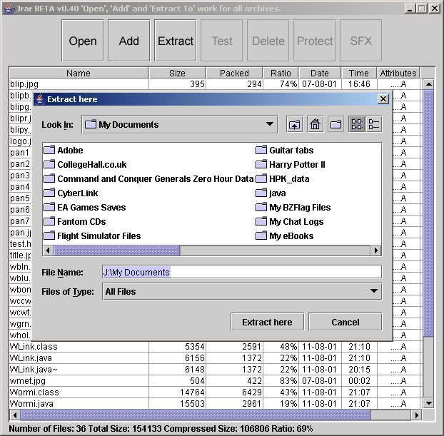 Layout using the 1.4.2 JRE