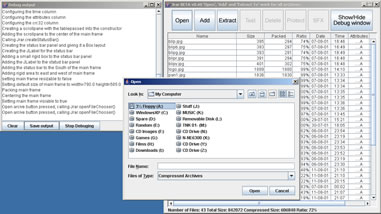 Version 0.40 showing off the 'debug' layout